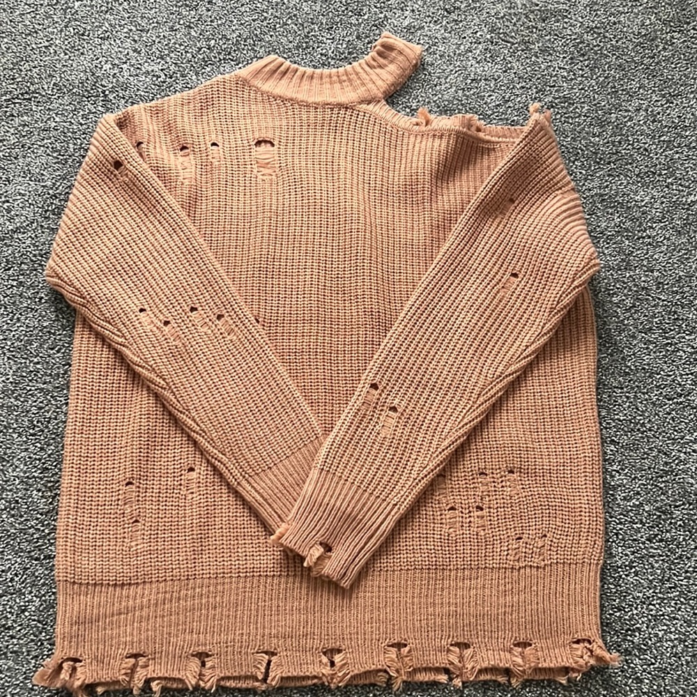 Cozy Distressed sweater